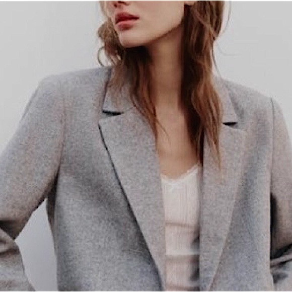 Massimo Dutti Wool Blend Blazer - Picture 6 of 6